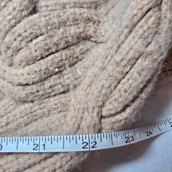 Bishop + Young for Anthropologie Cable Knit Wrap Sweater - Picture 5 of 9